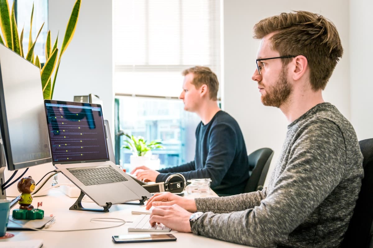 Consulting professionals collaborating
